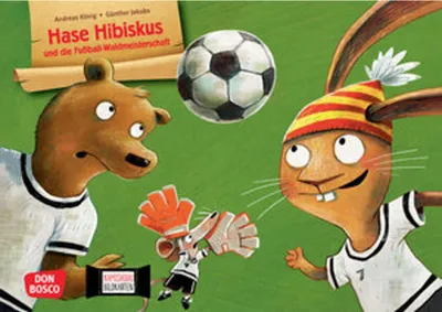 Image de Hase Hibiskus und die Fußball-Waldmeisterschaft. Kamishibai Bildkartenset