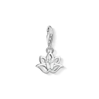 Image de Thomas Sabo Fleur de lotus 1300-051-14 Pendentif à breloques