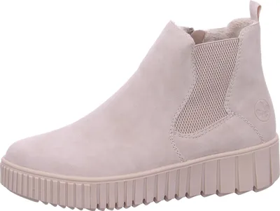 Produktbild von Rieker Damen Stiefelette mit Plateausohle - Warm- und Kalt gefüttert Y6151, Größe:41 EU, Farbe:Beige