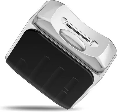 Obrázek produktu pro Elektrické nůžky na nehty 2 v 1, automatické nůžky na nehty a leštička, 2 rychlosti, LED světlo, černé