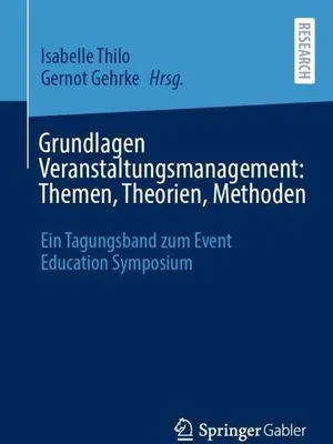 Obrázek produktu pro Grundlagen Veranstaltungsmanagement: Themen, Theorien, Methoden