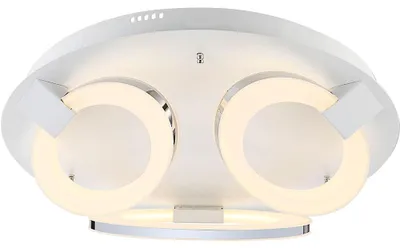 Produktbild von LED Deckenleuchte, Ring-Design, weiß, 57 cm