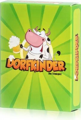 Produktbild von Dorfkinder Trinkspiel 55 Karten Spieler: 2-8 Alter: ab 18