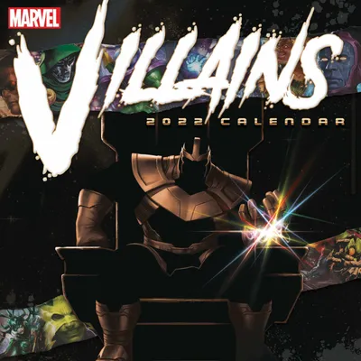Produktbild von Kalender 2022: Marvel Villains