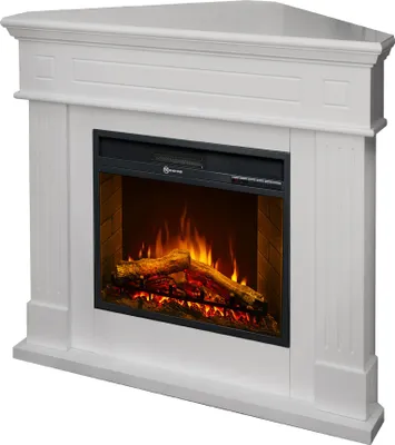 Produktbild von Dmora Elektrokamin Treviolo 110x63x102h cm Weiß, Heizfläche 30, Leistung (kW) 0,9/1,8