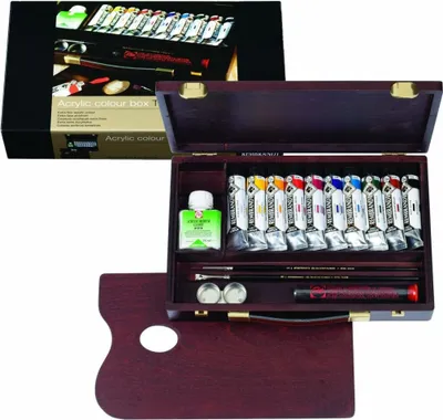Produktbild von ROYAL TALENS REMBRANDT Malkasten Acrylfarbe "TRADITIONAL"