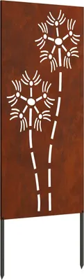 Produktbild von Garten Sichtschutz-Leinwand Rostig 50 x 140 cm Wetterfeststahl
