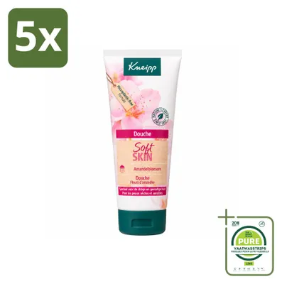 Produktbild von 5 x Kneipp Mandelblüte Pflegedusche - 75 ml - Großpackung - 5 Stücke