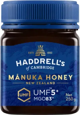 Produktbild von Haddrells Manuka-Honig UMF5+ MGO83+ 250 g