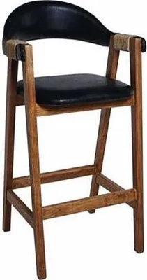 Image de Tabouret de bar Tabouret de bar avec dossier Accoudoirs Chaise inclinable