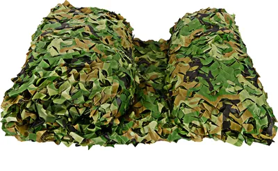 Zdjęcie produktu dla 6x4m Siatka kamuflażowa Polowanie Armia Hide Cover Camp Siatka kamuflażowa do dekoracji Forest Landscape Polowanie Privacy Screen Forest Landscape Cam