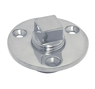 Produktbild von Lenzstopfen, rund, 50x16mm, Edelstahl A4