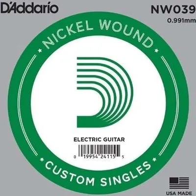 Produktbild von D'Addario NW039, Gitarre, Stahl, Elektro, 1 Stück(e)