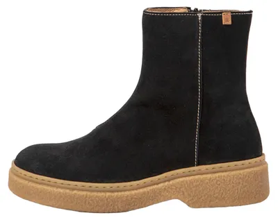 Produktbild von El Naturalista Stiefeletten Damen N5901 SILK SUEDE BLACK / ARPEA Farbe Schwarz