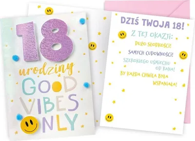 Obrázek produktu pro Permanentka B6 Narozeniny 18 – Kukartka
