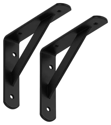 Produktbild von SOTECH Schwerlast-Konsole 150 x 125 x 30 x 4 mm schwarz (2 Stück)
