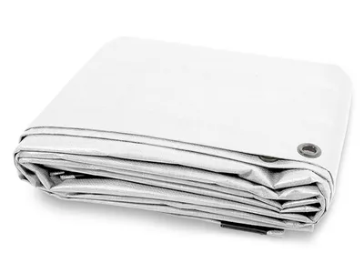 Image de Bâche de protection | 240 g/m² | 4 x 6 m | blanche