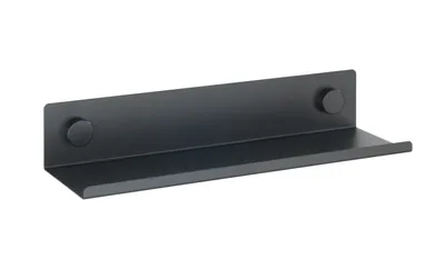 Produktbild von WENKO Metall  Küchenregal Jet M in Schwarz 40 x 7,5 x 12 cm