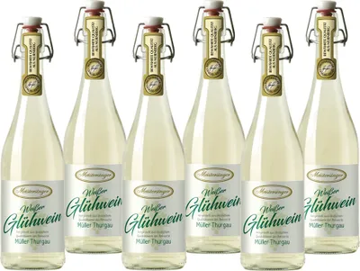 Produktbild von Meistersinger Weißer Glühwein Müller Thurgau QBA (6 x 0,75 l)