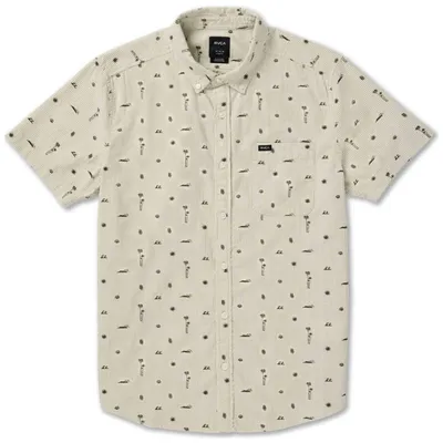 Produktbild von Rvca Thatll Do Seersucker Ranger Green M