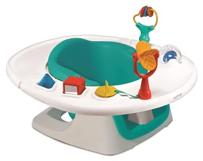 Imagen del producto de Silla infantil 4 en 1: elevador de asiento, mesa de juegos, 1 unidad, para bebés y niños pequeños