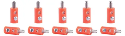 Produktbild von Viessmann 6875 - Querlochstecker orange, 10 Stück  - Neu
