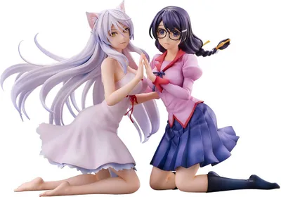 Obrázek produktu pro PVC soška Tsubasy Hanekawy ze série Nekomonogatari Monogatari Set 19 cm