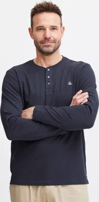 Produktbild von FQ1924 FQGert Herren Longsleeve Langarmshirt Shirt Rundhals 100% Baumwolle Regular fit