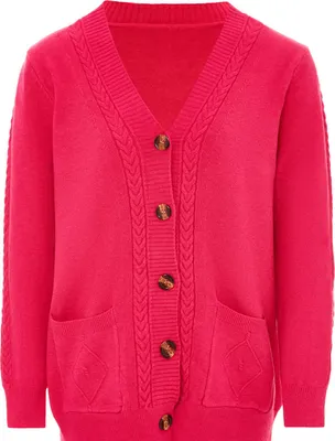 Produktbild von ALARY damen strickjacke - pink, XS/S