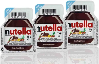 Produktbild von Ferrero Nutella Portionspackungen, 120x 15g
