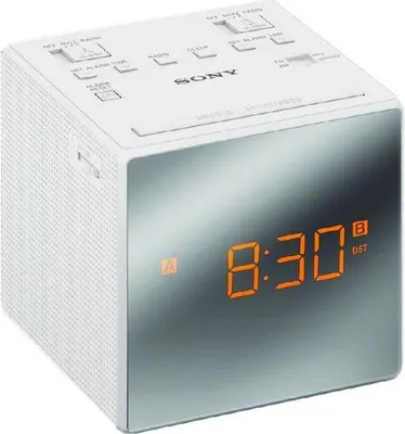 Obrázok produktu pre Sony Rádiobudík, Hodiny, AM, FM, 87,5 - 108 MHz, 531 - 1602 kHz, 0,1 W, 6,6 cm