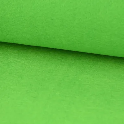 Produktbild von Kreativstoff Meterware Filz Stärke uni grasgrün 3mm 90cm