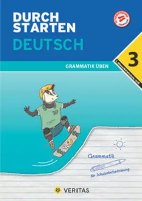 Produktbild von Durchstarten 3. Klasse - Deutsch Mittelschule/AHS - Grammatik
