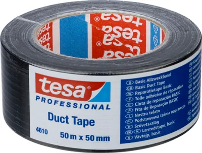 Produktbild von Tesa Gewebekleb. 50m x 50mm schwarz 04610