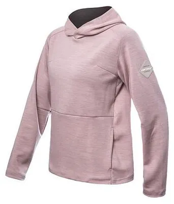 Zdjęcie produktu dla Bluza Sensor Merino Upper Traveller – damska z kapturem w kolorze pudrowego różu wielkość XL 23200050-03