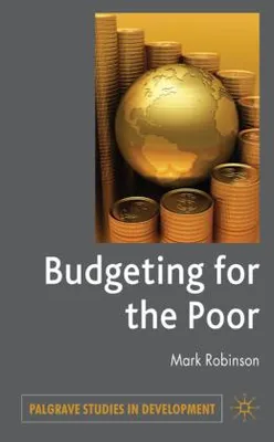 Produktbild von Budgeting for the Poor