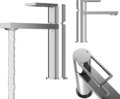Produktbild von Granitan | ARMA - Waschtischarmatur - Chrom - Messing - Keramikkopf