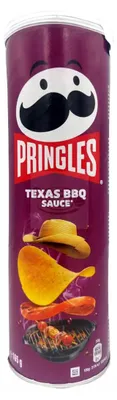 Zdjęcie produktu dla Pringles Texas BBQ Sauce układane chipsy o smaku barbecue 165g