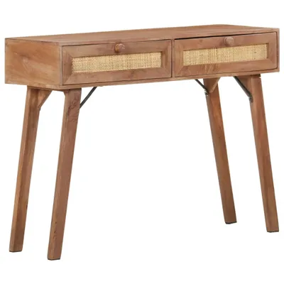 Produktbild von The Living Store Konsolentisch 100x35x76 cm Mango Massivholz