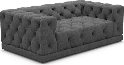 Produktbild von Strukturstoff 2-Sitzer Couch Meliva Anthrazit