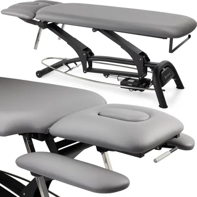 Produktbild von Habys Agila 4 | Elektrische Behandlungsliege Therapieliege Massageliege Massagebank Kosmetikliege | Höhenverstellbare 4-Segmente | 196 x 68 cm