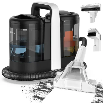 Immagine prodotto di Aspirapolvere per tappeti portatile - 600W, 15 kPa - Capacità serbatoio: 0,6-1 litro