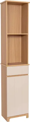 Produktbild von Mdf säule 1 tür + 1 schublade + 2 regale - rivoli - Tendance
