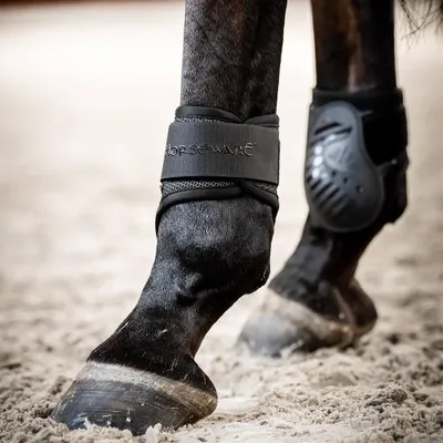 Obrázek produktu pro Horseware Pro Bamboo Fetlock Boots, velikost:M, barva:černá/černá