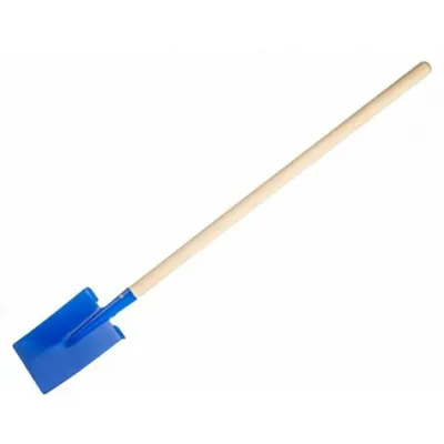 Obrázek produktu pro Rýč rovný modrý s násadou kov/dřevo 80cm nářadí