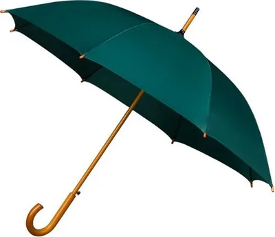 Produktbild von Falconetti Regenschirm automatisch 102 cm Polyester dunkelgrün