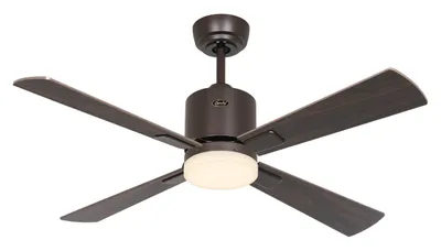 Immagine prodotto di Ventilatore da soffitto ECO NEO III 103 Bronzo - Noce/Ciliegio WiFi con luce
