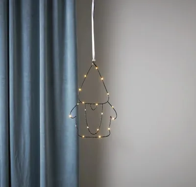 Produktbild von Star Trading LED-Leuchtsilhoulette "Santa", Weihnachtsmann