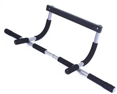 Productafbeelding van Famanu Klimrek voor de deur – Multifunctionele stang van staal voor pull-ups, push-ups, en montage aan de muur