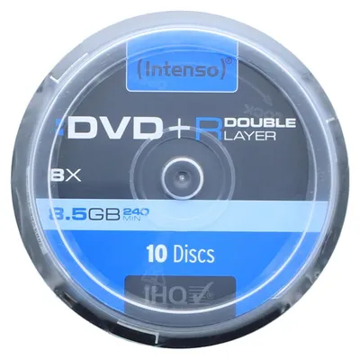Produktbild von Intenso DVD+R 8.5GB, DL, 8x, Tortenschachtel